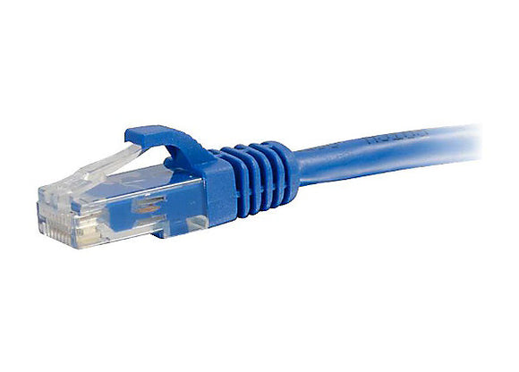 PATCHCORD,CAT5E,RJ45 MALE/RJ45 MALE,SNAGLESS,UNSHIELDED,6FT