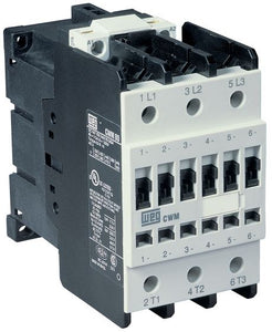 Elec,Contactor,80A,Iec,AC Non-Reversing,Coil 120VAC,Open,3P