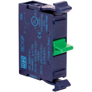 ELEC,NORMALLY OPEN CONTACT BLOCK,FOR WEG 22MM