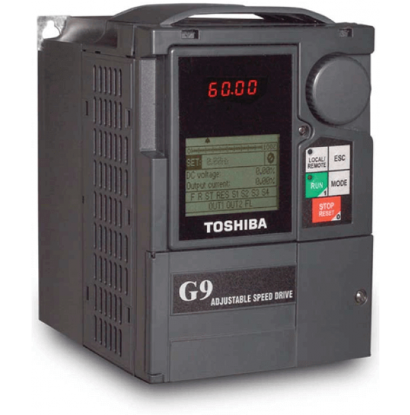 VFD,Toshiba,G9 Asd,3 Hp,5.0 Fla,460V