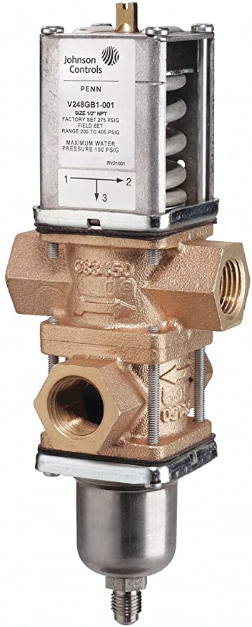 Valve,Water Regulation,3-Way,Proportional Control,Non Spring Return,24VDC,2