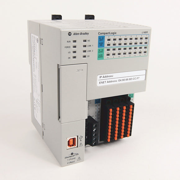 PLC, COMPACTLOGIX 5370 L1, 1769-L19ER, 1MB MEMORY