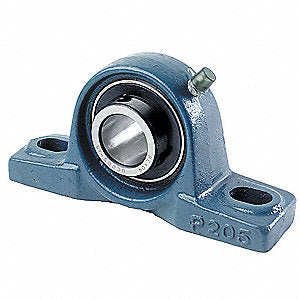 Bearing, Ball, Pillow Block, Two Hole Mount, 1-3/16