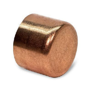 Fitting, Cap, Tube, 7/8", Copper