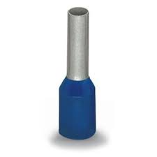 Ferrule, AWG14, Blue, Short, 100pk