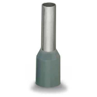 Ferrule, AWG12, Gray, Long, 100pK